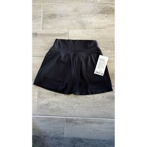 Lululemon Align High Rise Skirt Black LW8ALQS Size 8 Built-in Shorts